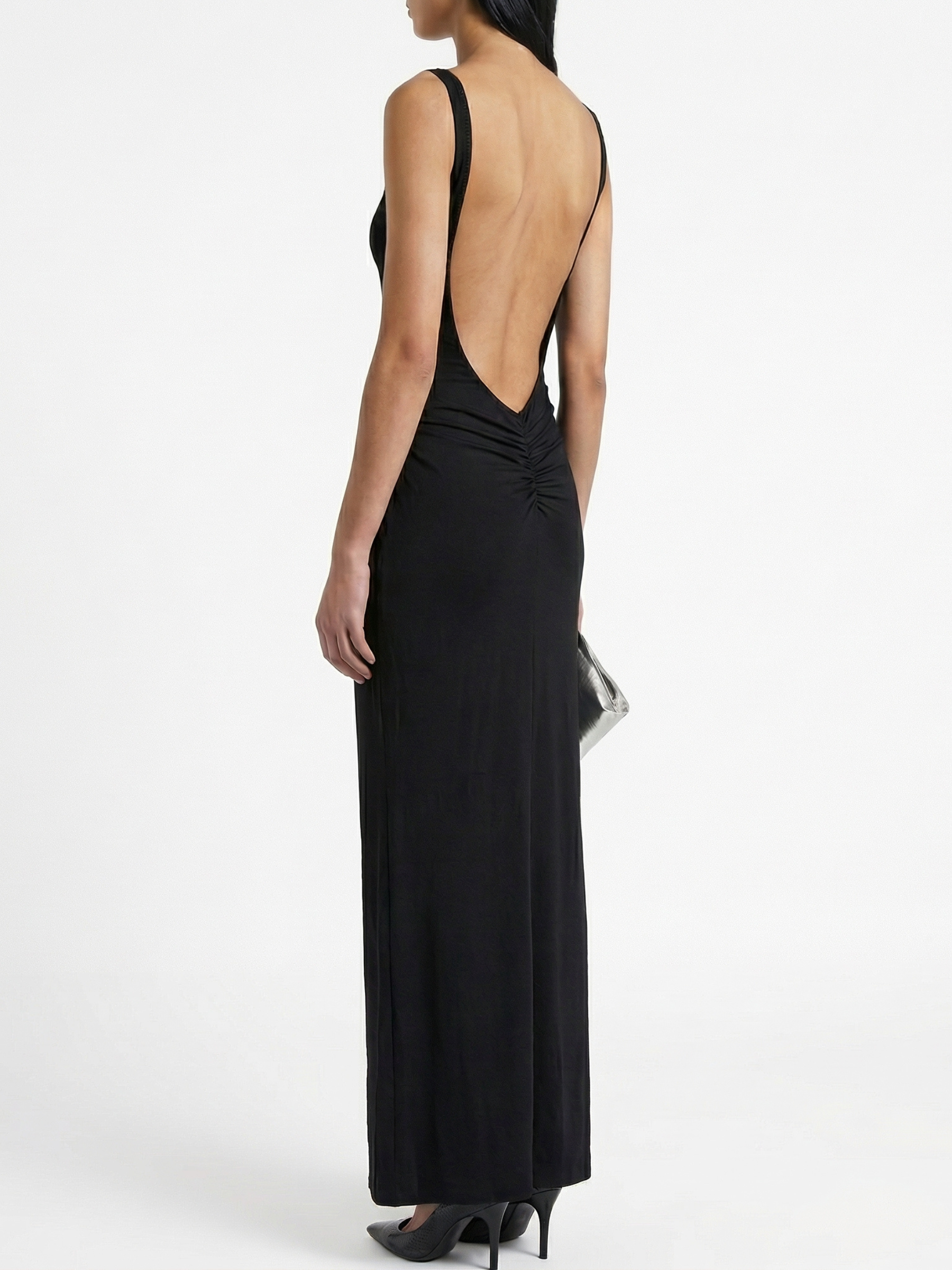 LEONOR™ | Vestido maxi de escote cuadrado