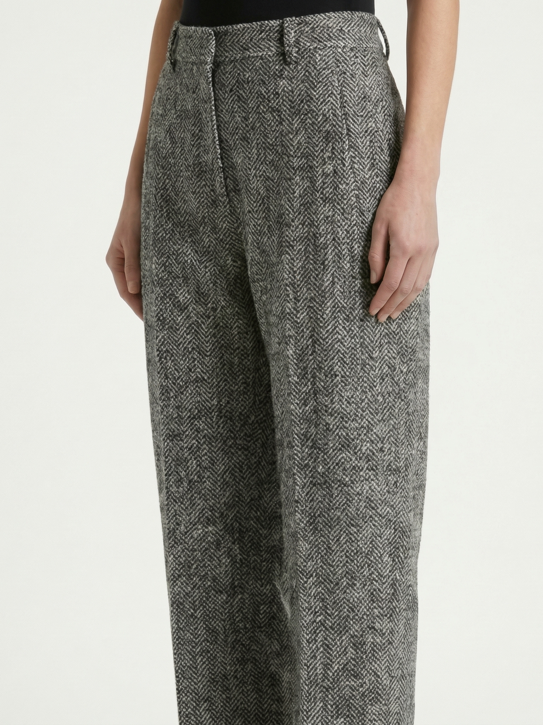 CATALINA™ | Pantalón Barrel de Punto Suave