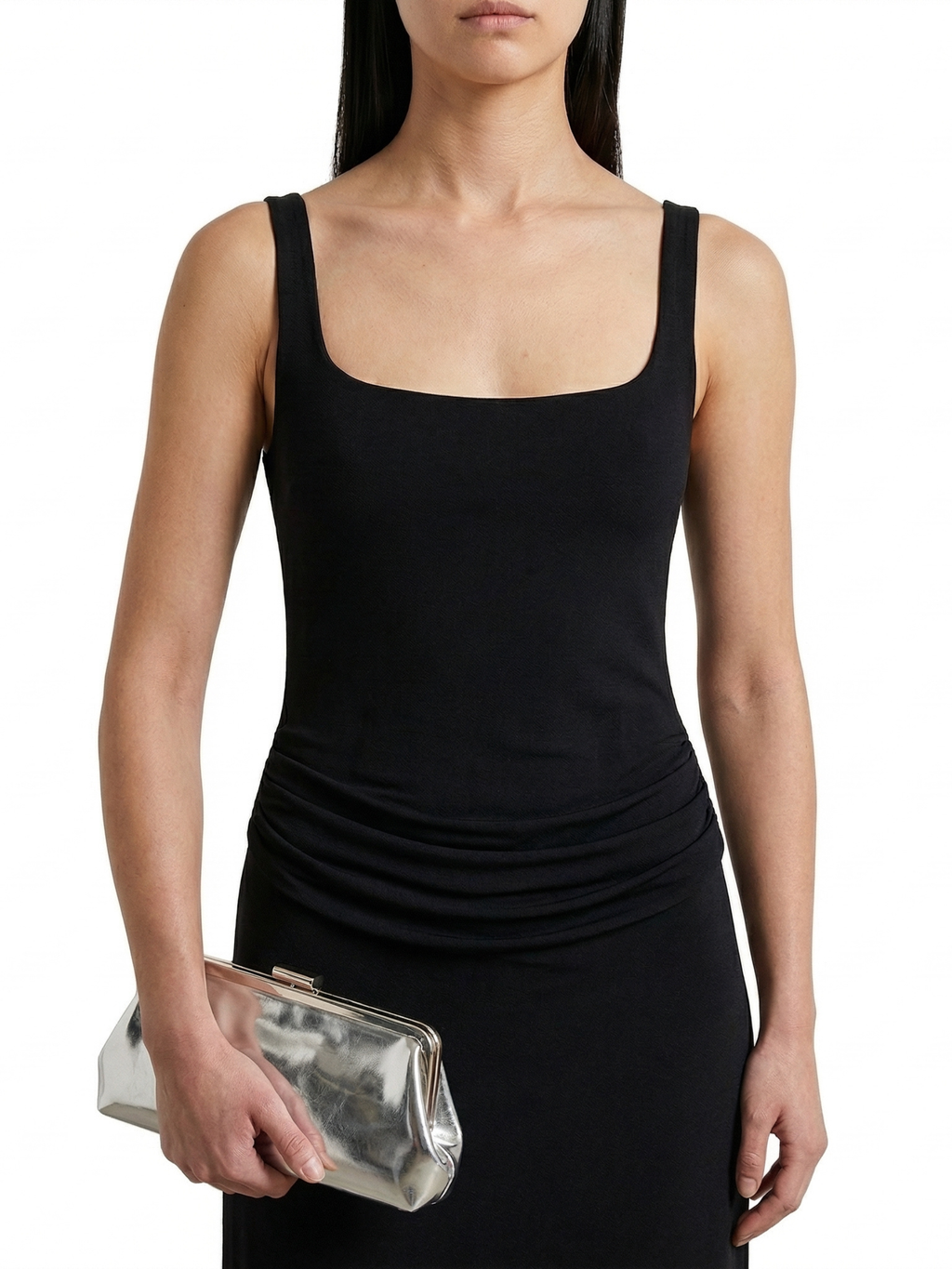 LEONOR™ | Vestido maxi de escote cuadrado