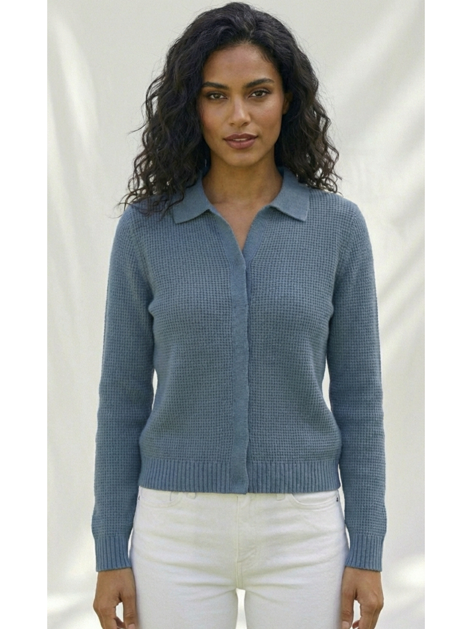 NATALIA™ | Blusa Manga Larga Punto Suave