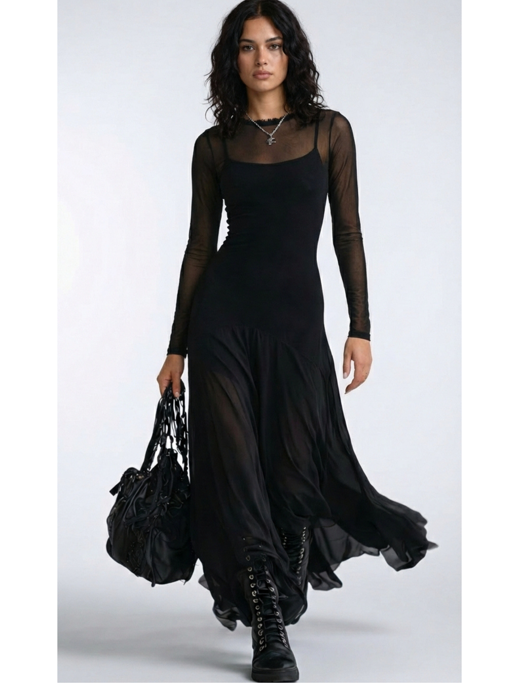 YEDRA™ | Maxi de Tul Fluido