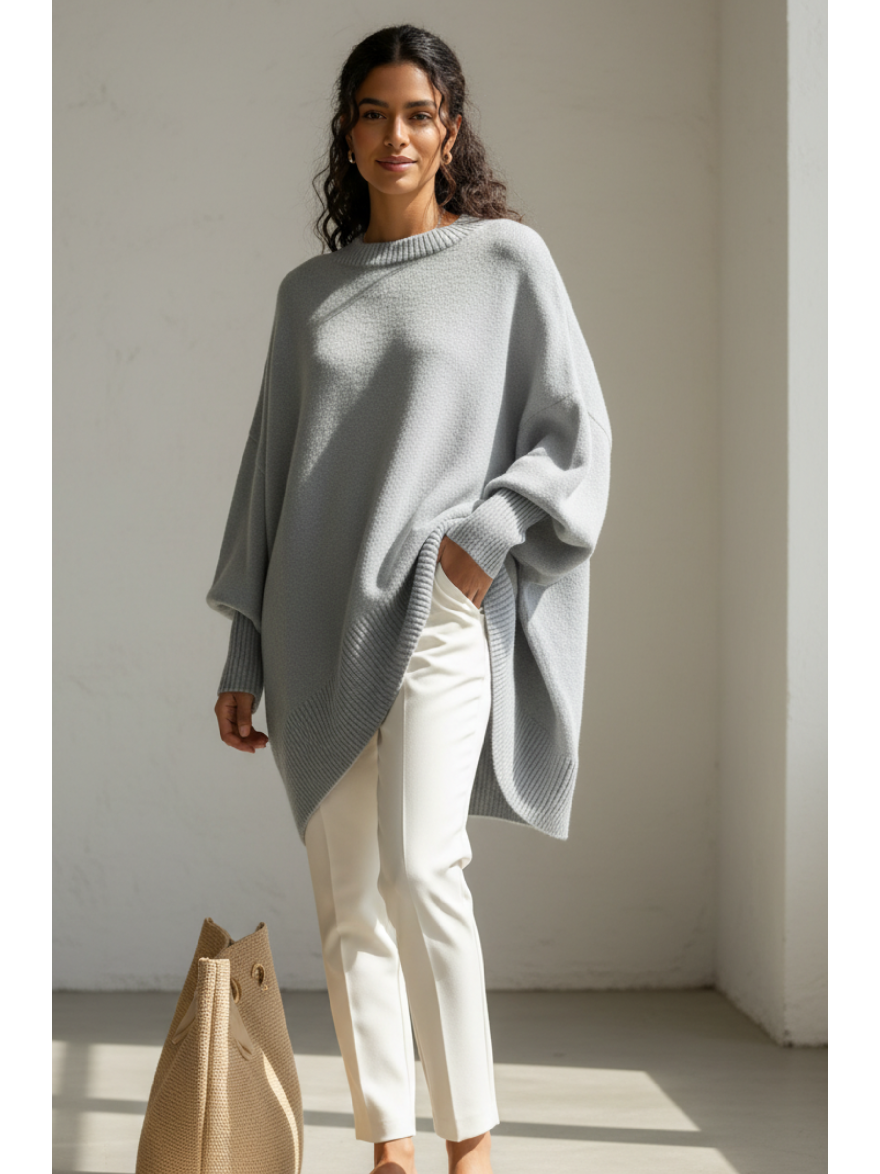 LIVIA™ | Poncho Pullover Oversize