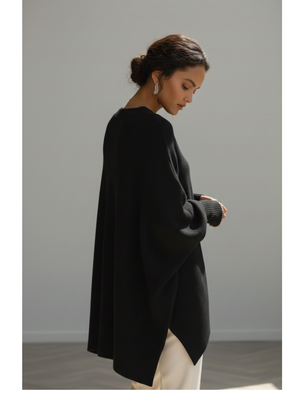 LIVIA™ | Poncho Pullover Oversize