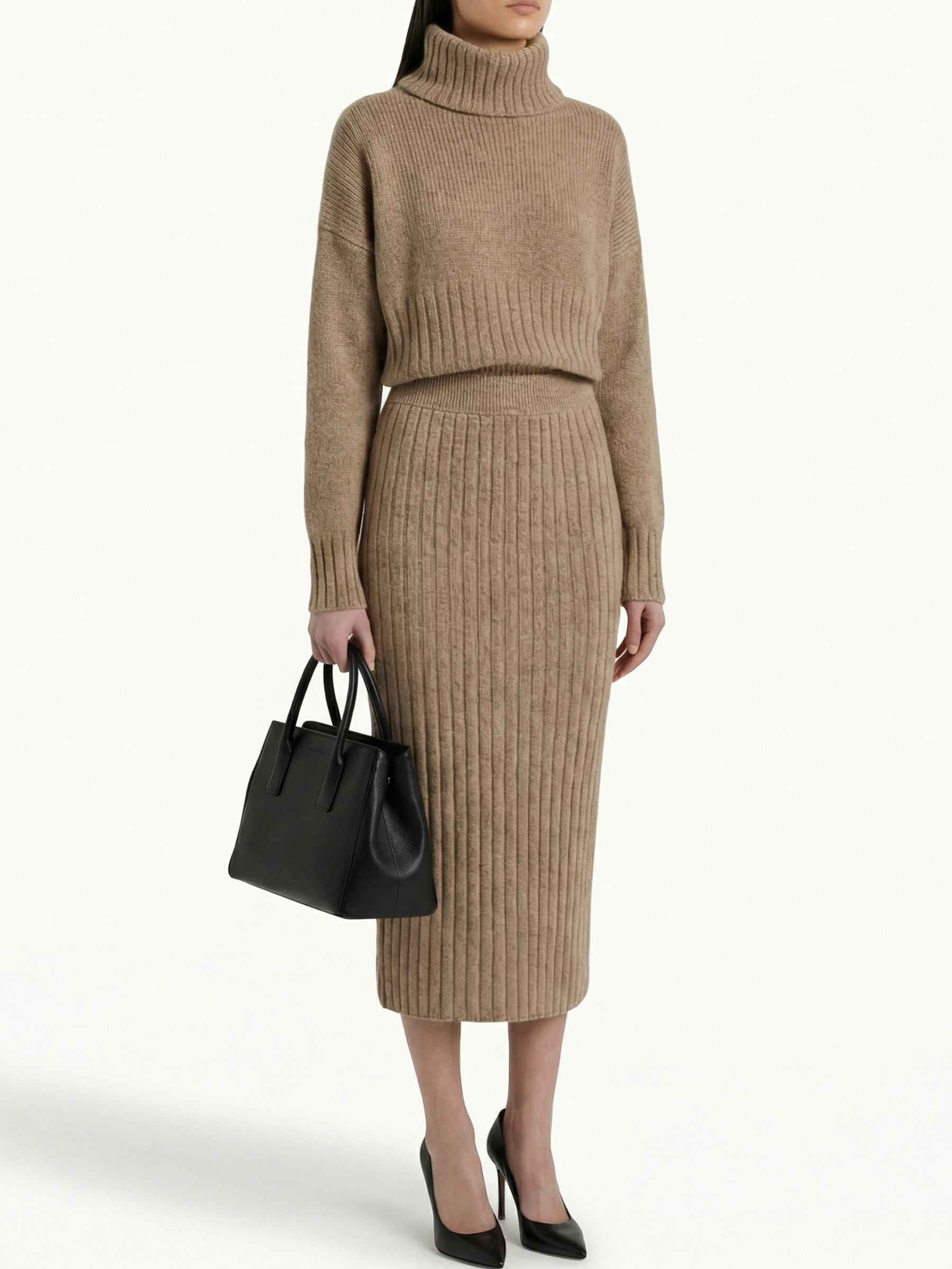 AURORA™ | Conjunto elegante de Jersey y Vestido