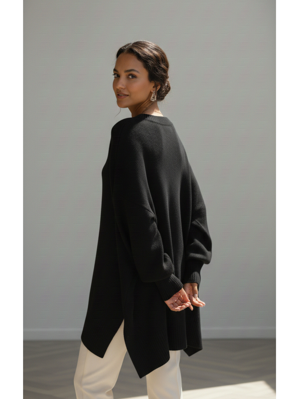 LIVIA™ | Poncho Pullover Oversize