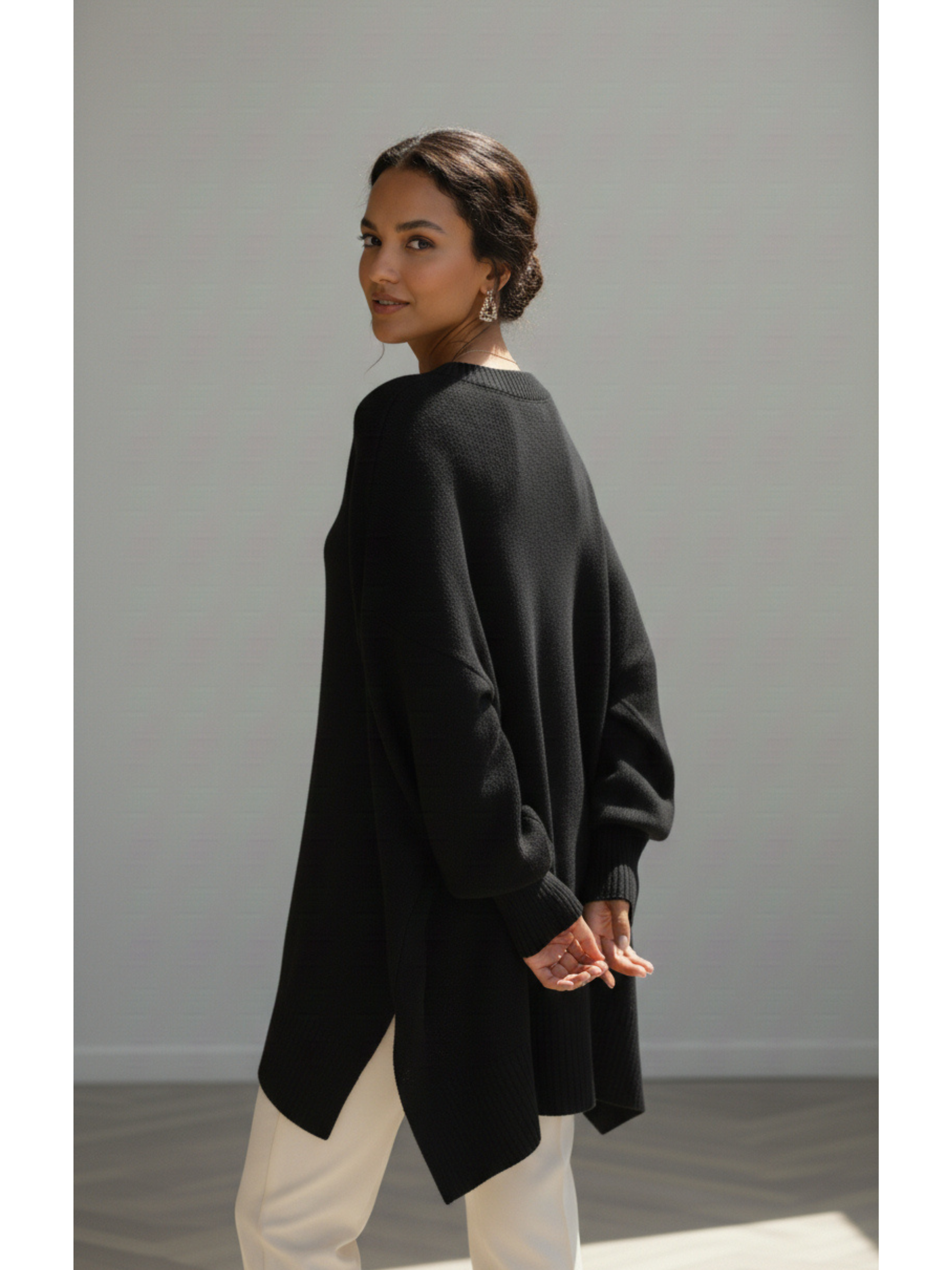 LIVIA™ | Poncho Pullover Oversize