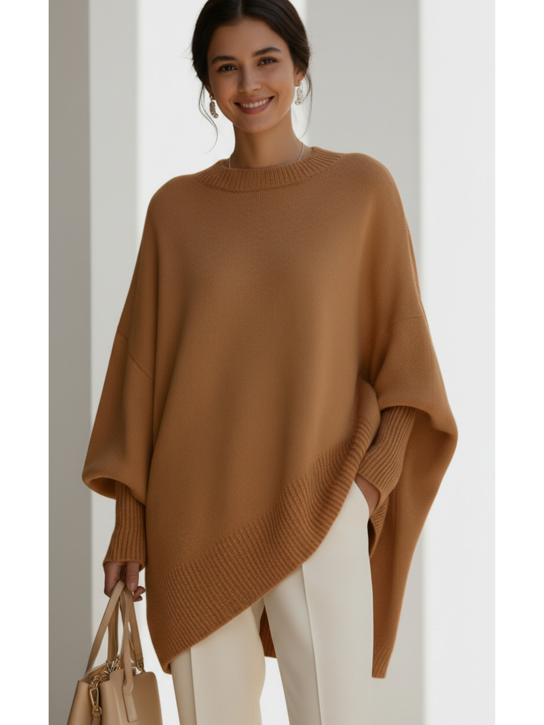 LIVIA™ | Poncho Pullover Oversize
