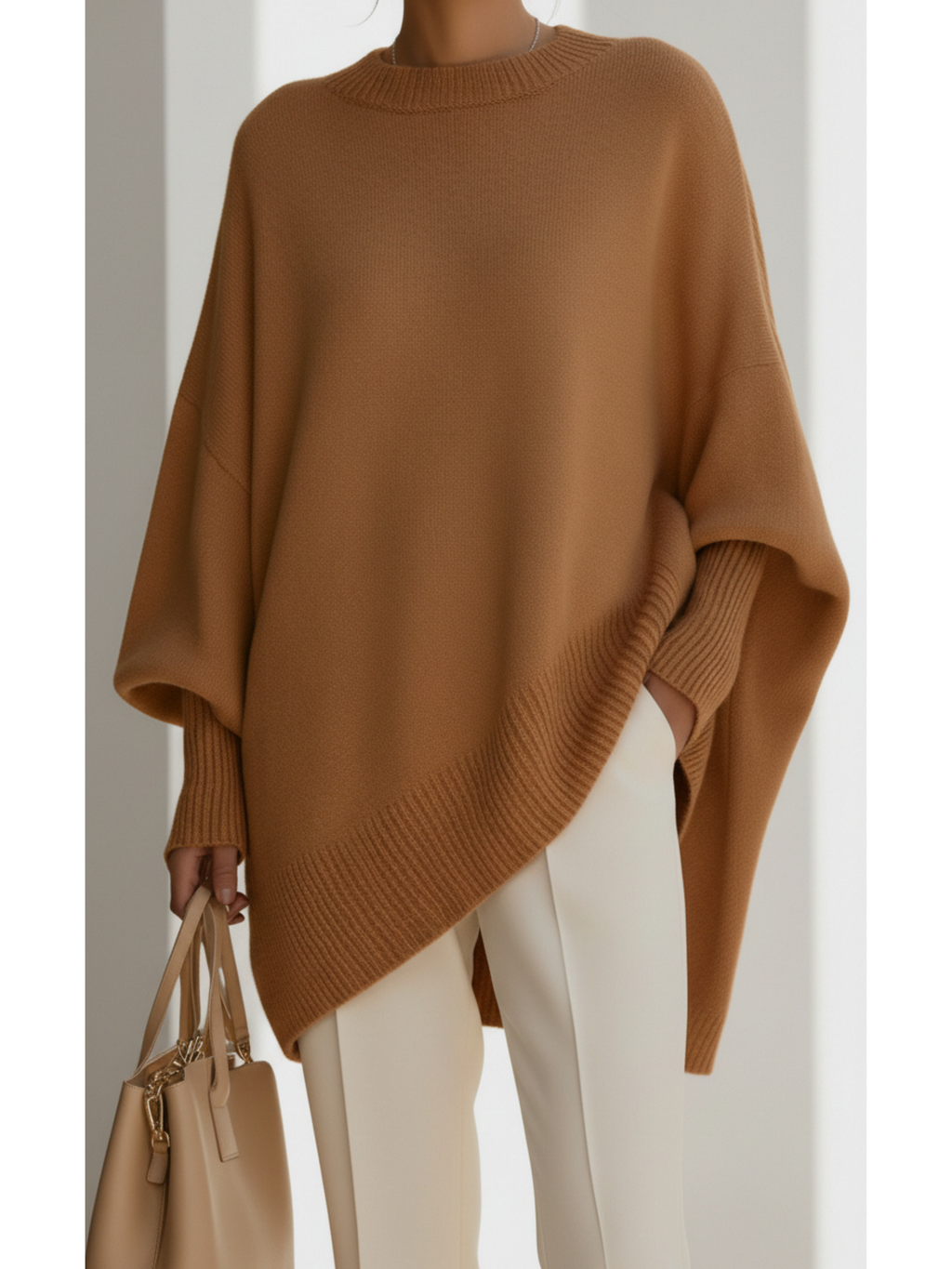 LIVIA™ | Poncho Pullover Oversize