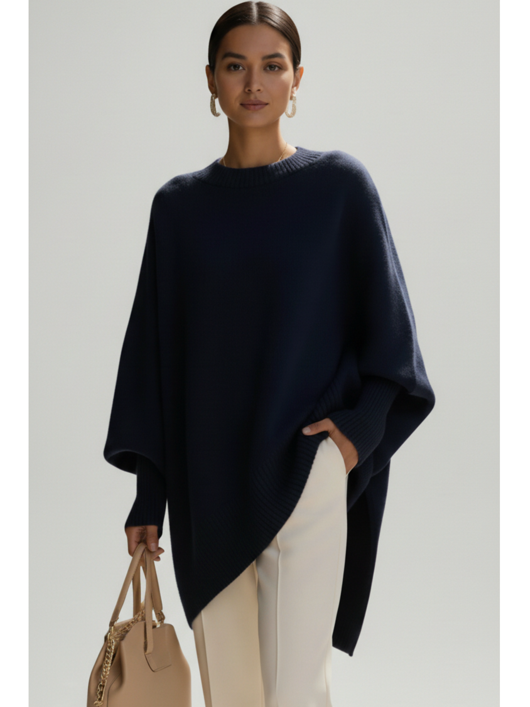 LIVIA™ | Poncho Pullover Oversize