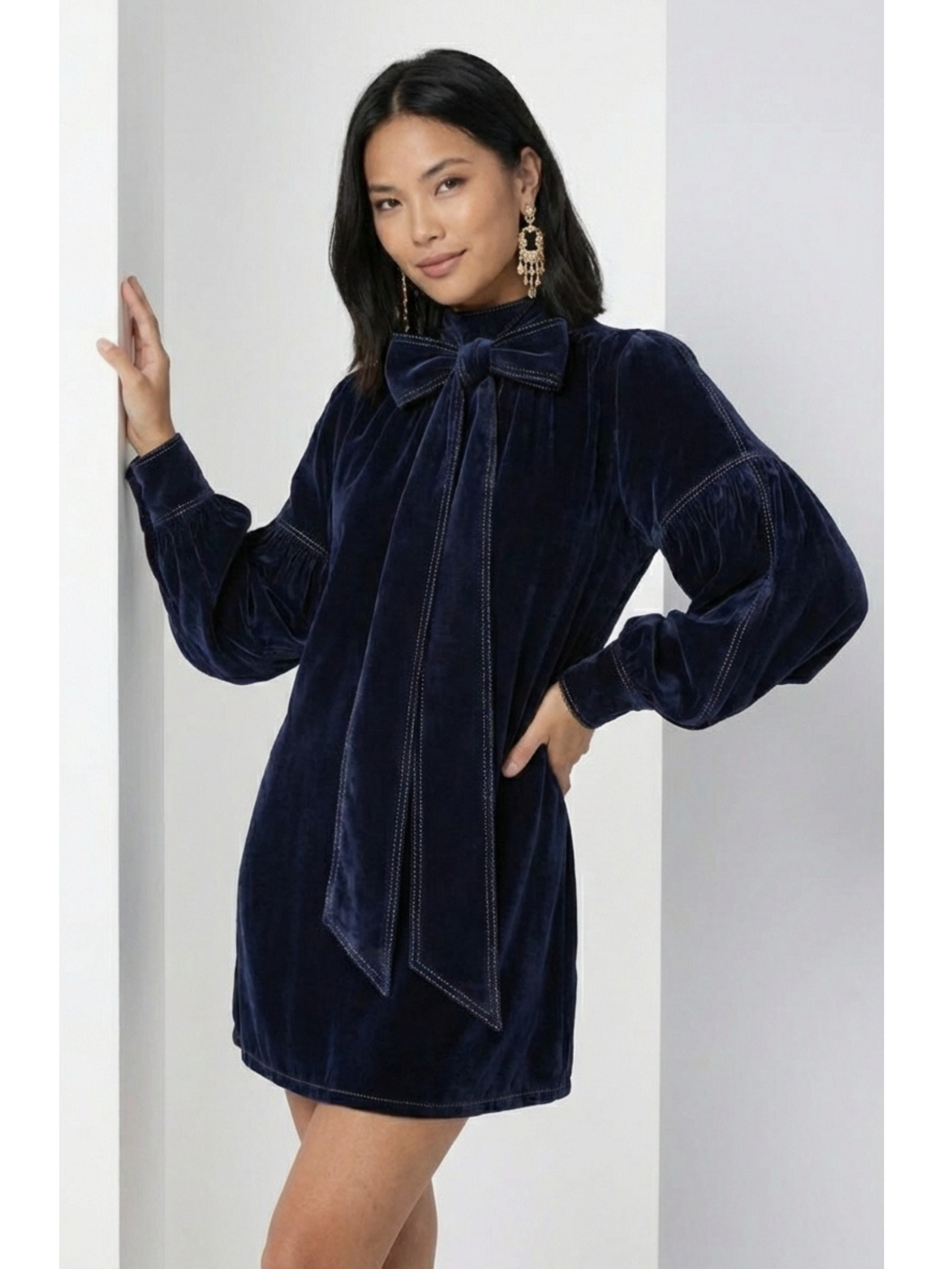 JULIANA™ | Vestido Mini Terciopelo