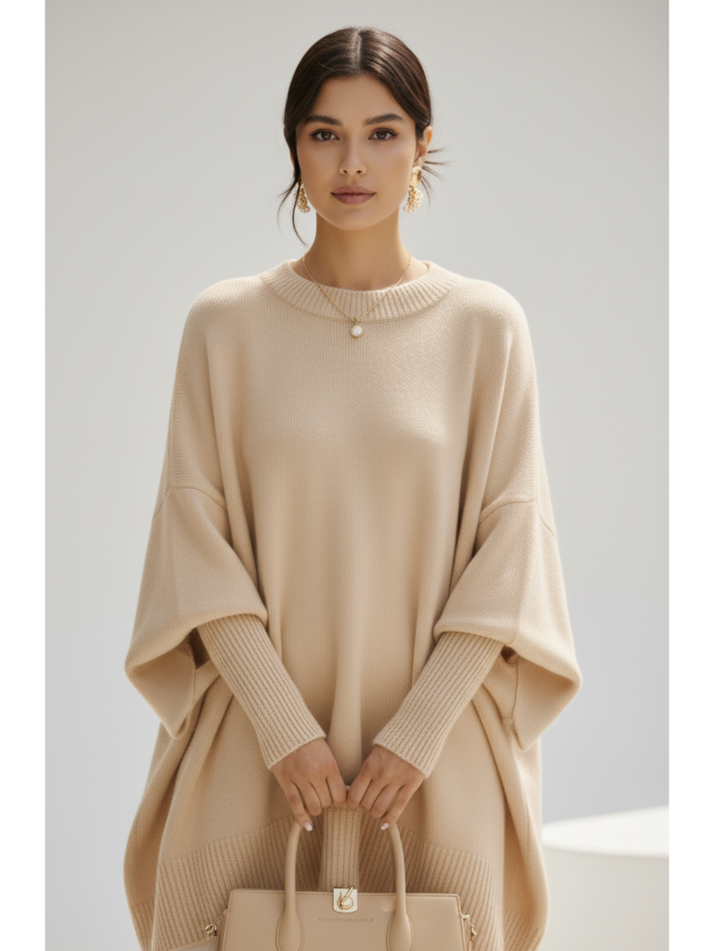 LIVIA™ | Poncho Pullover Oversize