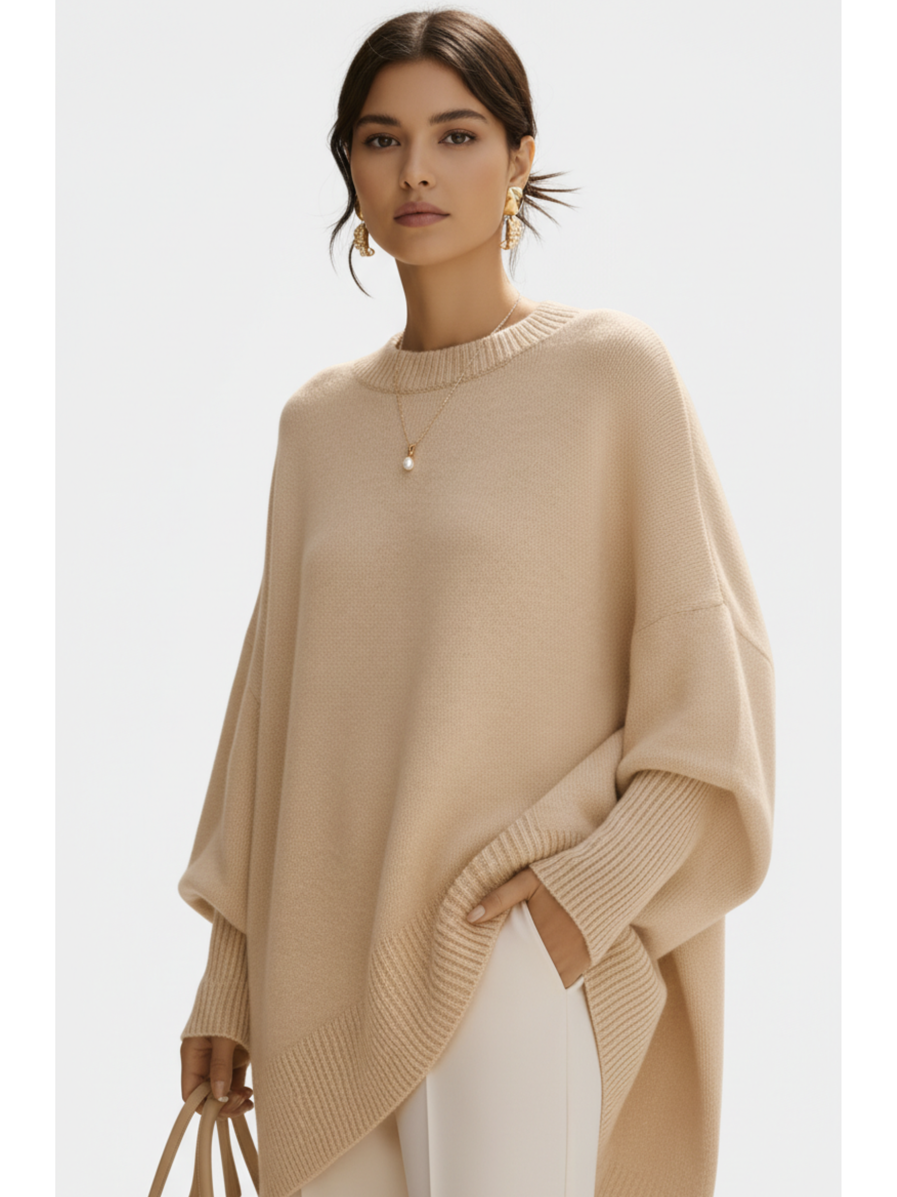 LIVIA™ | Poncho Pullover Oversize