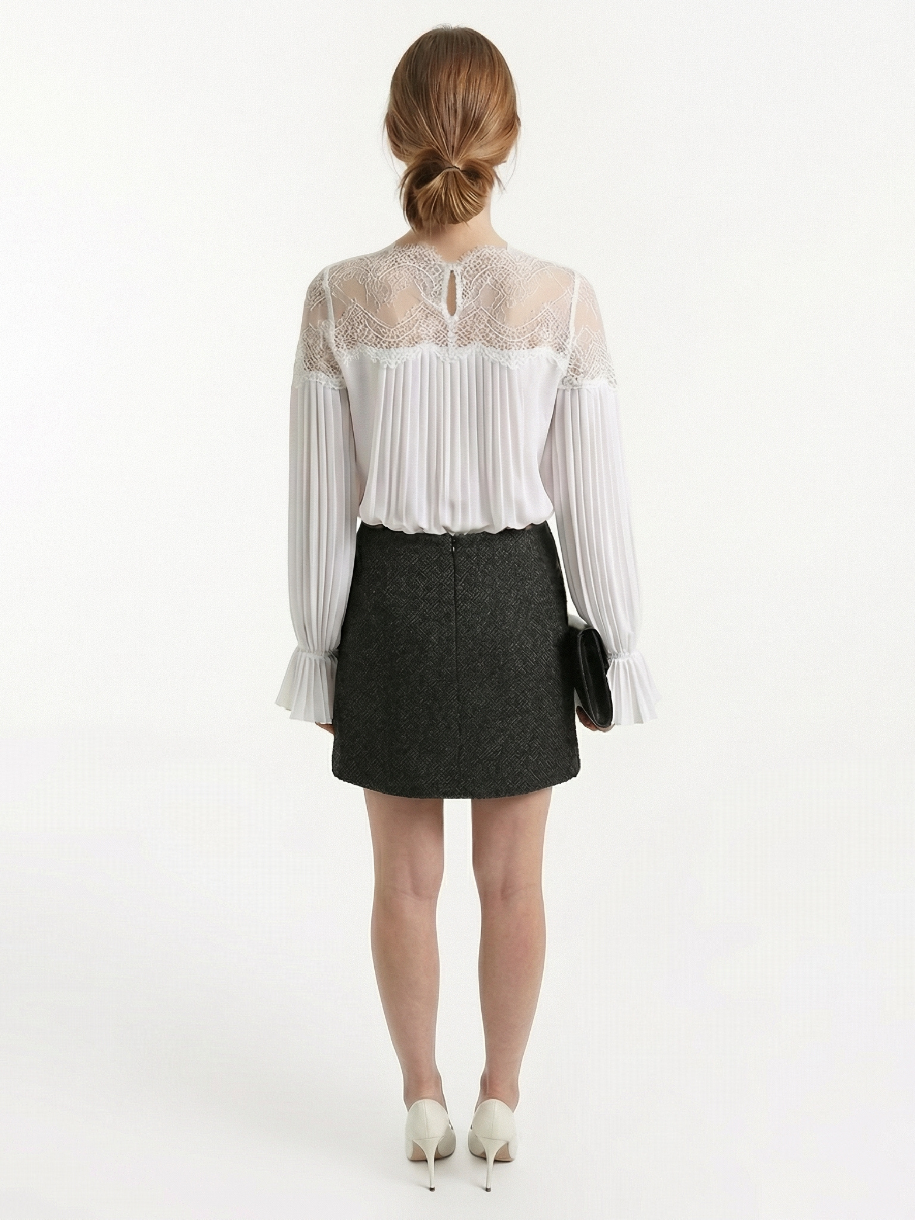 CAROLINA™ | Blusa Encaje Cuello V