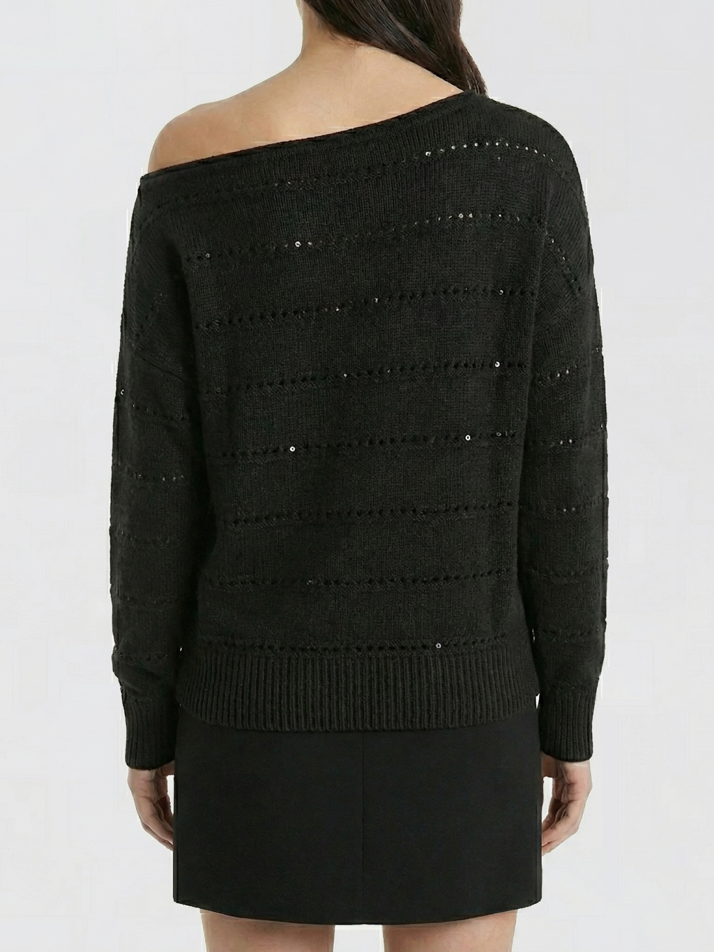 Asil™ Sweater Bardot Verde Bosque