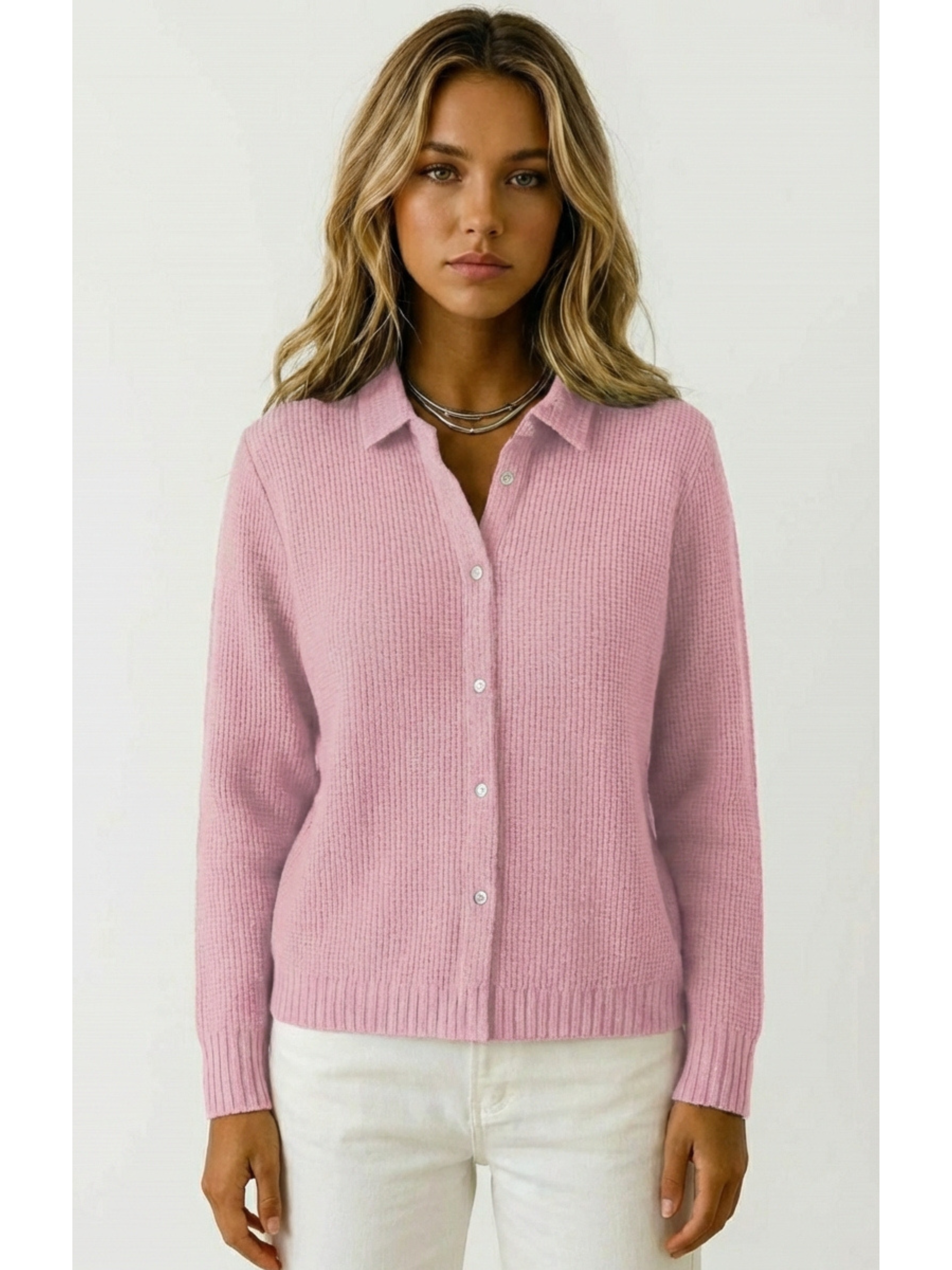 NATALIA™ | Blusa Manga Larga Punto Suave