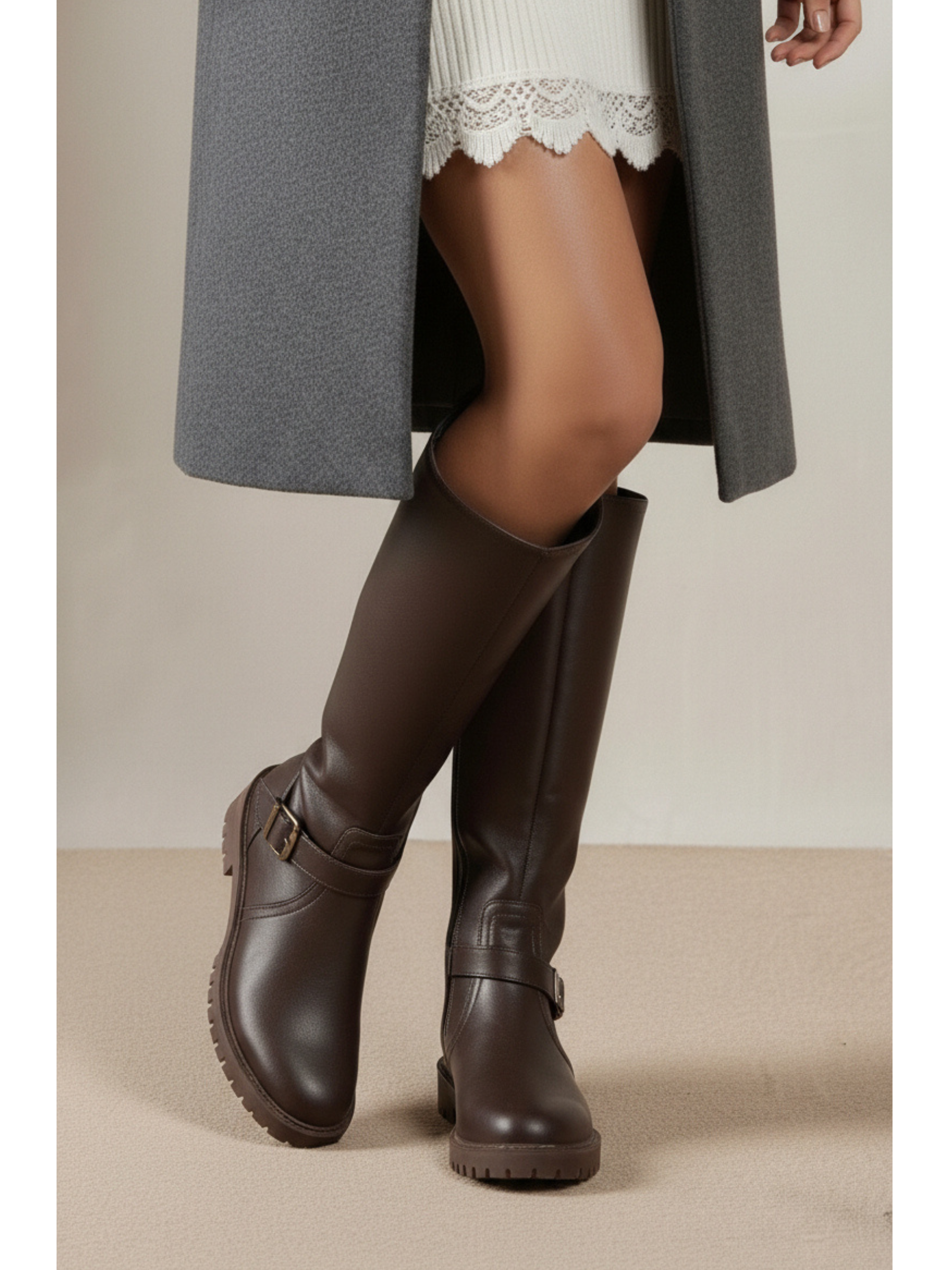 ELSIE™ | Botas Elegantes Tacón Bajo