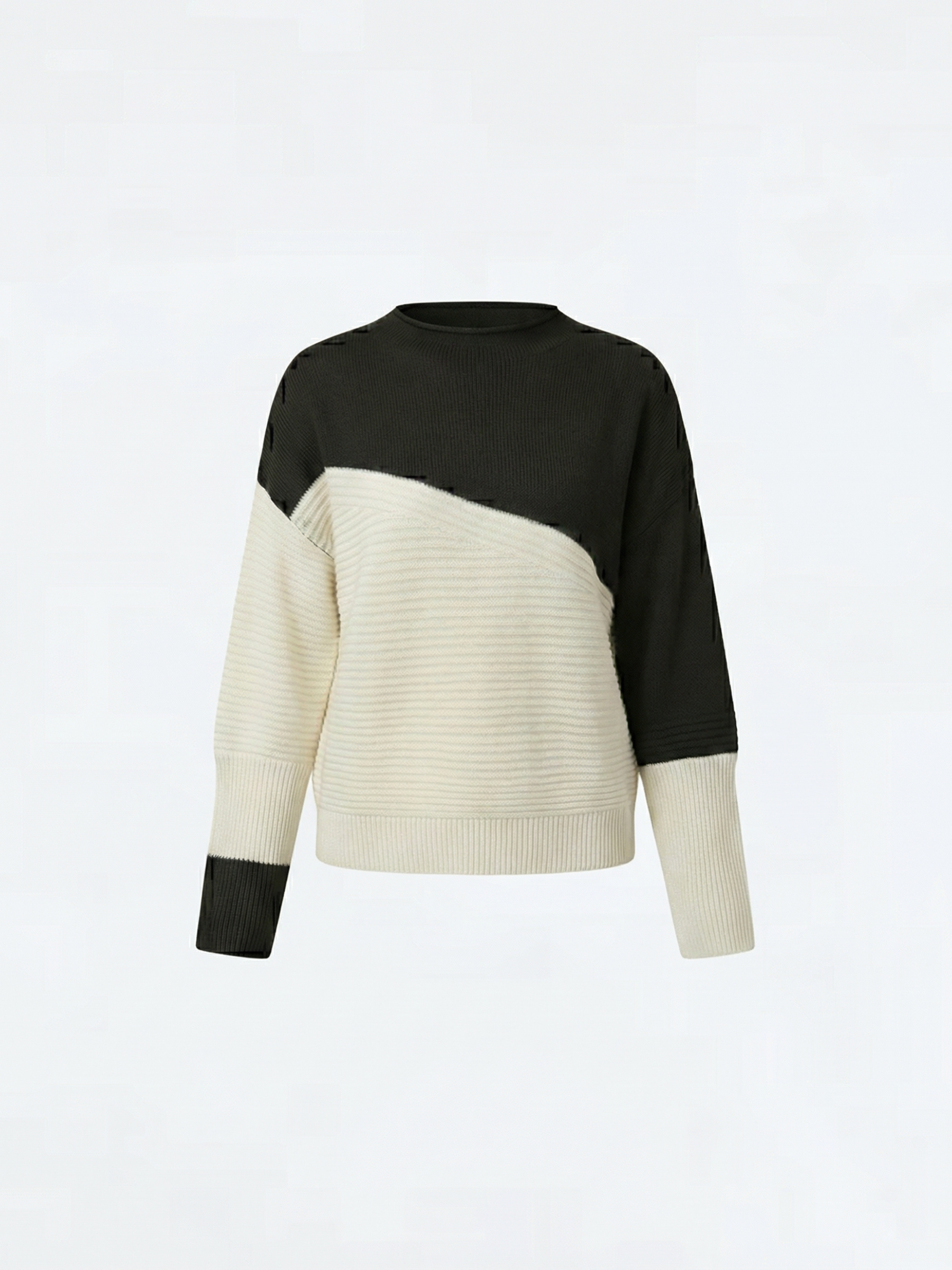 Kesim™ Sweater Bicolor Diagonal