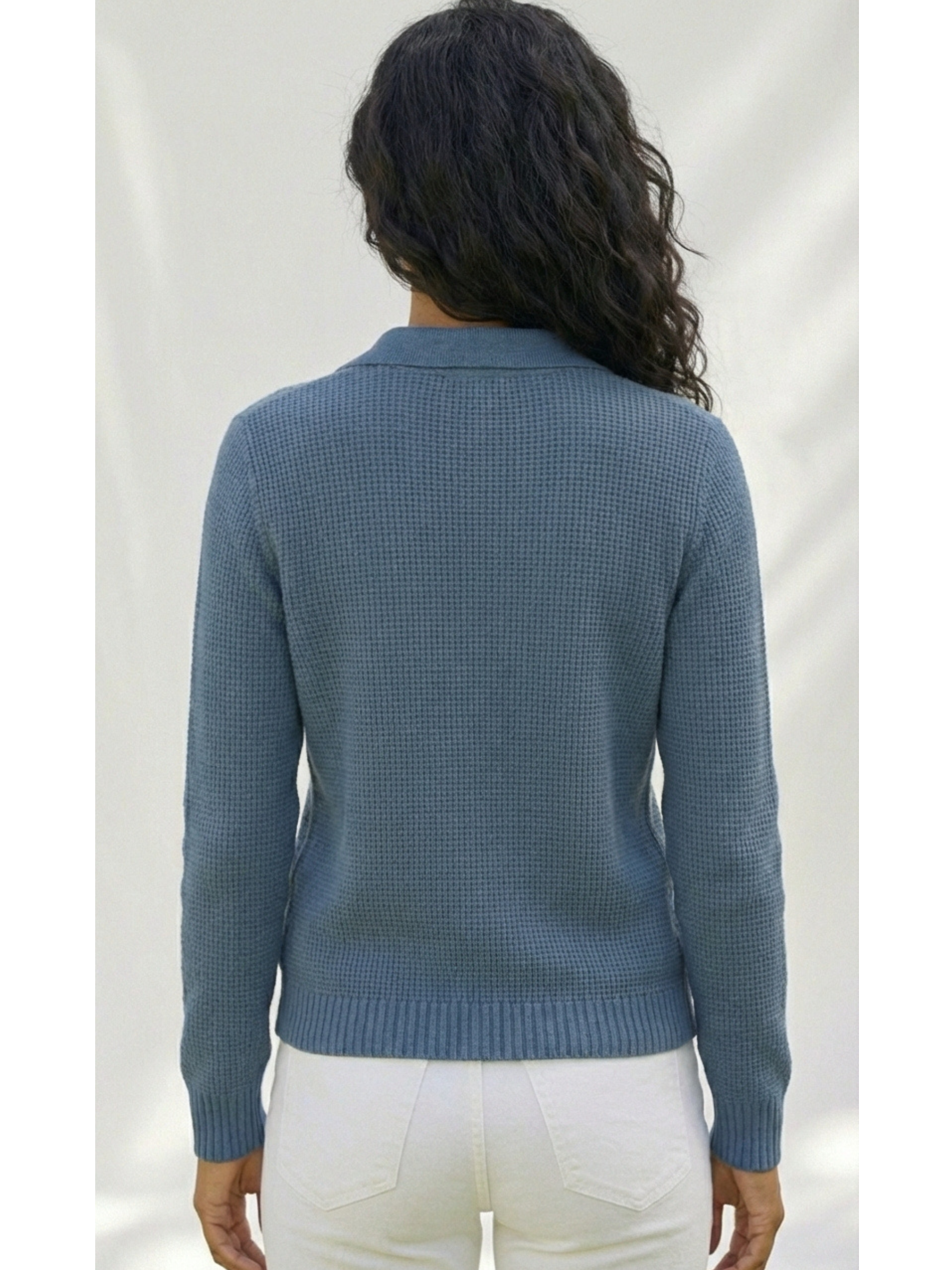 NATALIA™ | Blusa Manga Larga Punto Suave